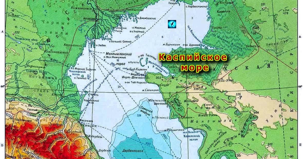 Моря и Океаны: Каспийское море