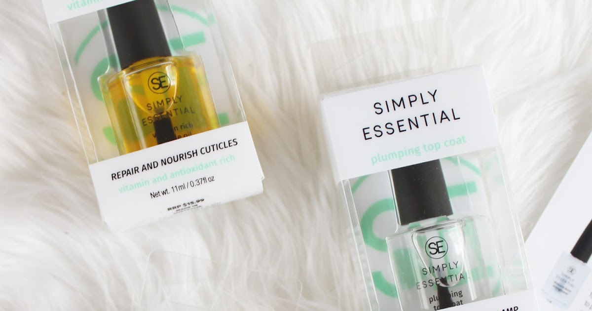 SIMPLY ESSENTIAL Nail Care Range Review CassandraMyee NZ Beauty Blog