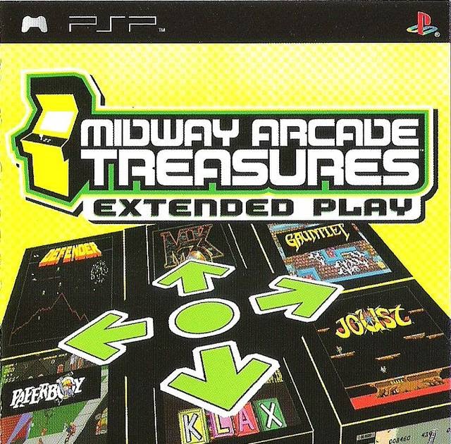 [PSP] Midway Arcade Treasures Extended Play Hiero's ISO Games Collection