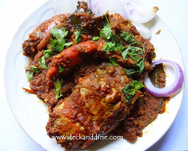 Goan Crab Masala (Crab Xacuti) Recipe with Step by Step Pictures Deck and Dine