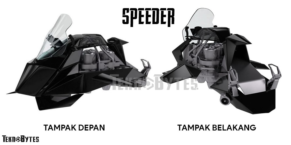 Speeder - Sepeda Motor Terbang Pertama di Dunia