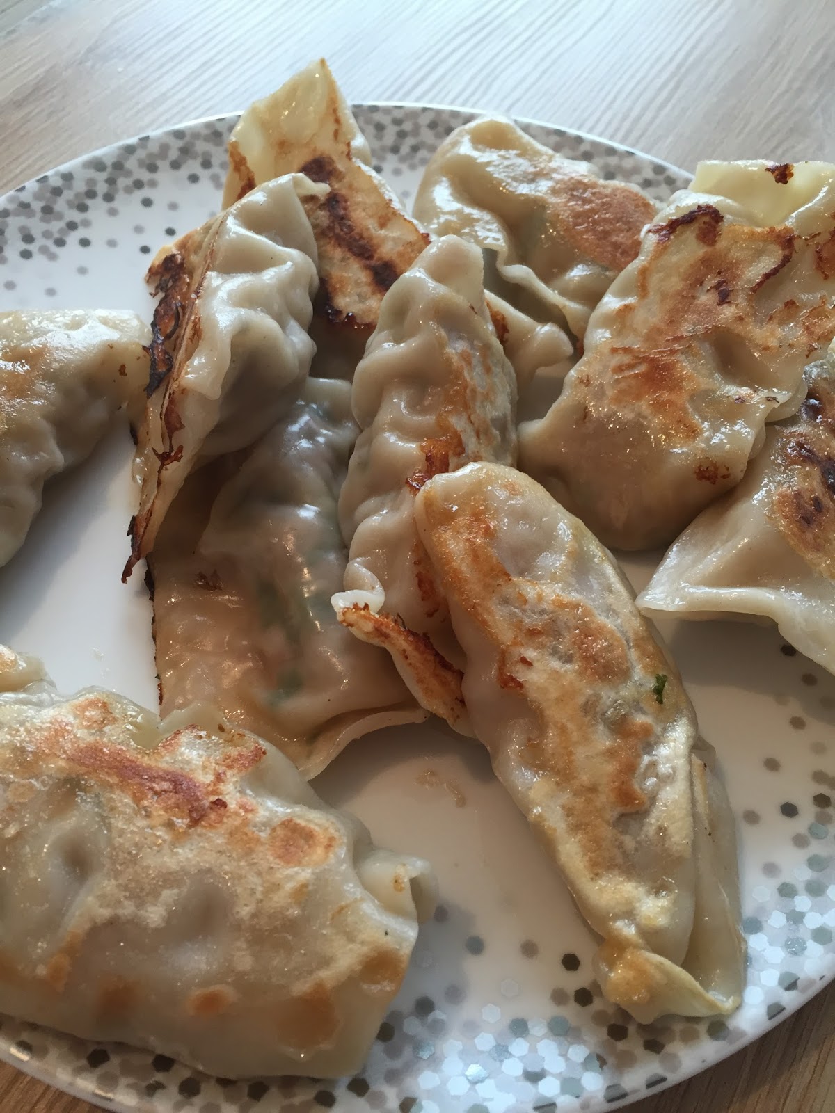 Bistro Becs and Family Kung Hei Fat Choy Pork Potsticker Dumplings