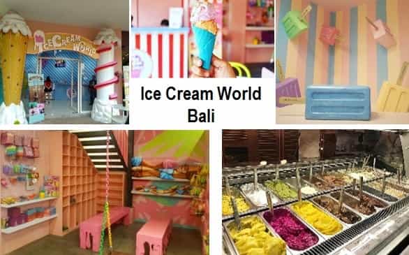 Tempat Wisata di Bali Yang Kekinian dan Instagramable Ice Cream World Objek Wisata Bali yang instagramable dan kekinian