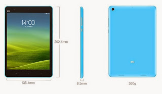Spesifikasi Xiaomi Mi Pad 7.9 Spesifikasi Xiaomi Mi Pad 7.9