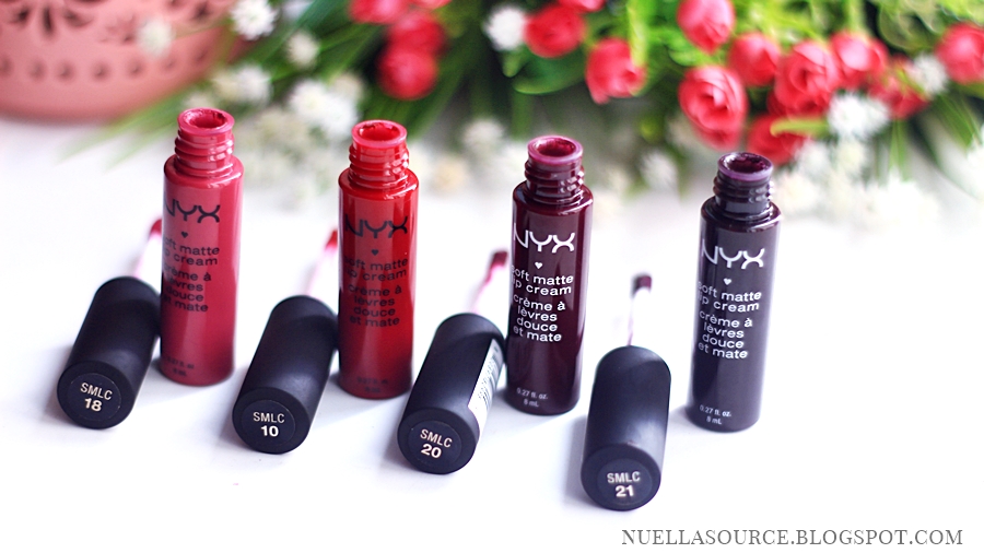 NYX soft matte lip cream packaging