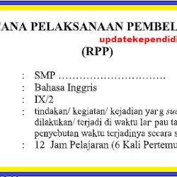 Download Rpp K13 Bahasa Inggris 2021 2022 2023 Pics
