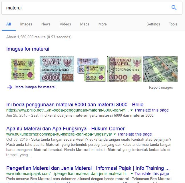 Tanda Tangan Materai