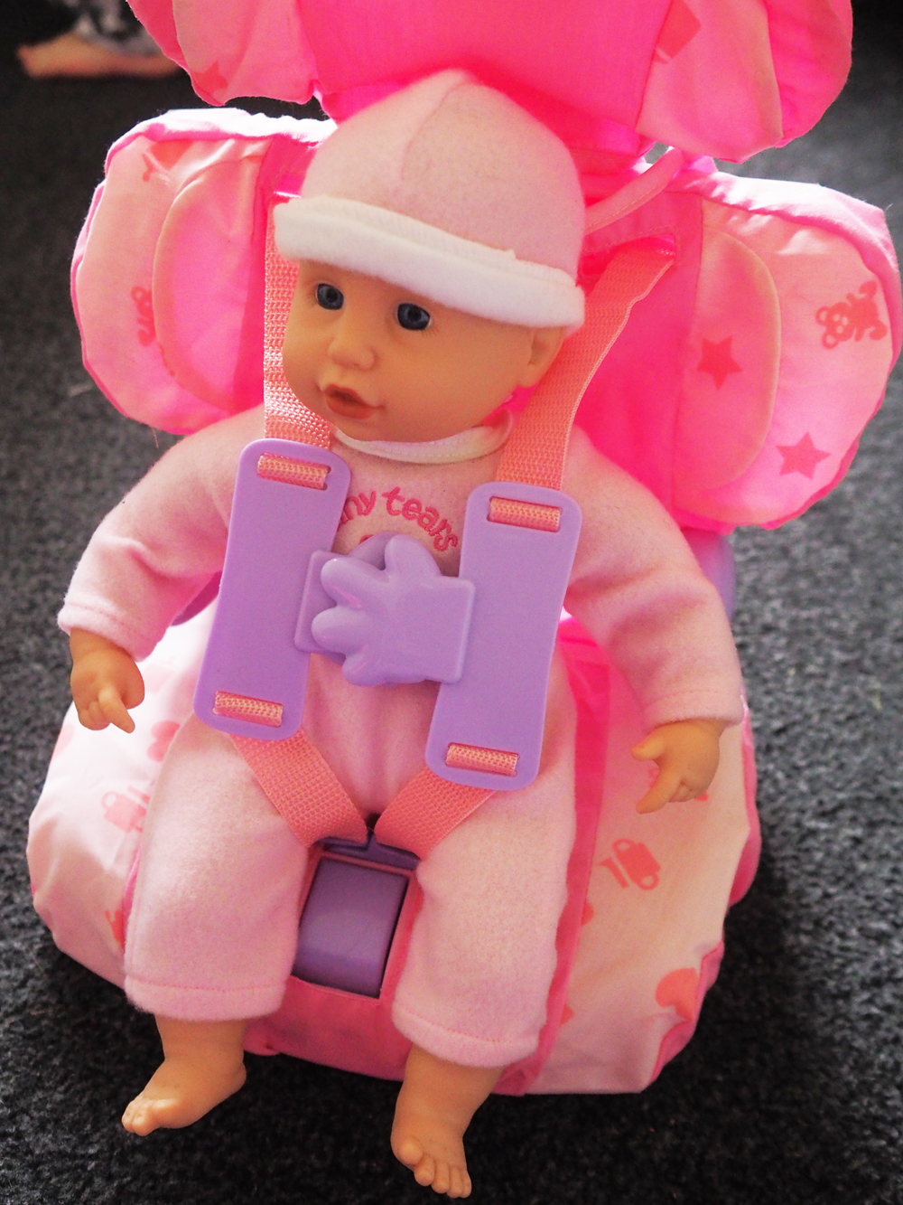 Lily S Little Learners Casdon Baby Huggles Car Booster Seat