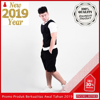 RMY109C27 Celana Pendek Corduray Hitam Keren Trendy BMGShop