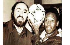 Pelé e Pavarotti