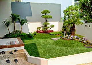49 Desain Taman dan Kolam Untuk Halaman Rumah Minimalis Halaman rumah minimalis terbaru