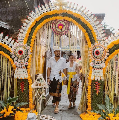 dekorasi  Contoh Dekorasi  Pernikahan Bali 