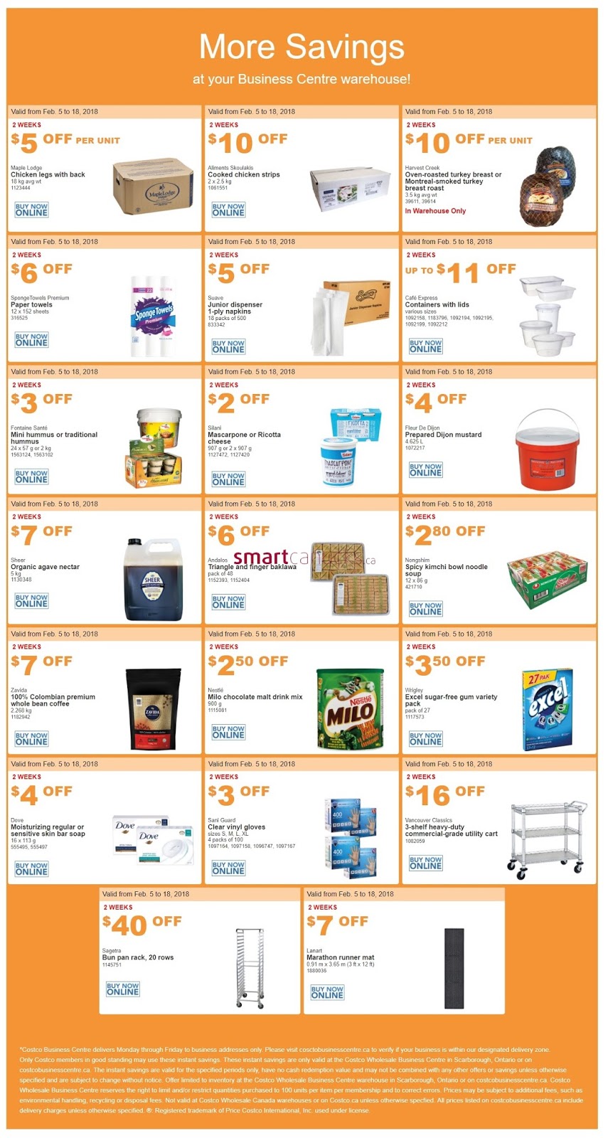 costco weekly flyer and circulaire february 5 18 2018 costco halifax flyer