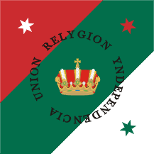bandera de las tres garantias 24 de febrero