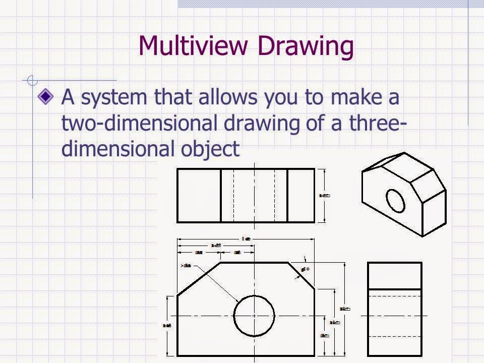 Arabia's Engineers: Orthographic/ Multi-view Drawing - Homework for 10/1/14