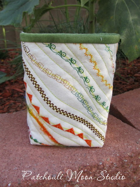 Patchouli Moon Studio~ Decorative Stitches Basket