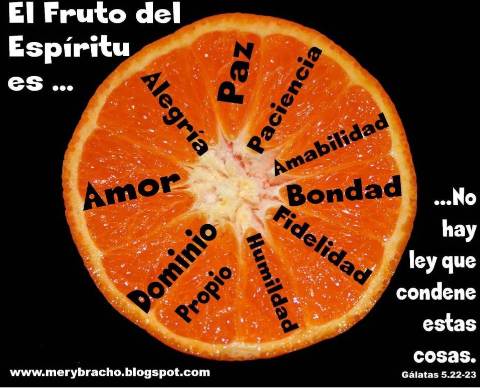 Postales cristianas El fruto del Espíritu de Dios, fruto del Espíritu Santo 