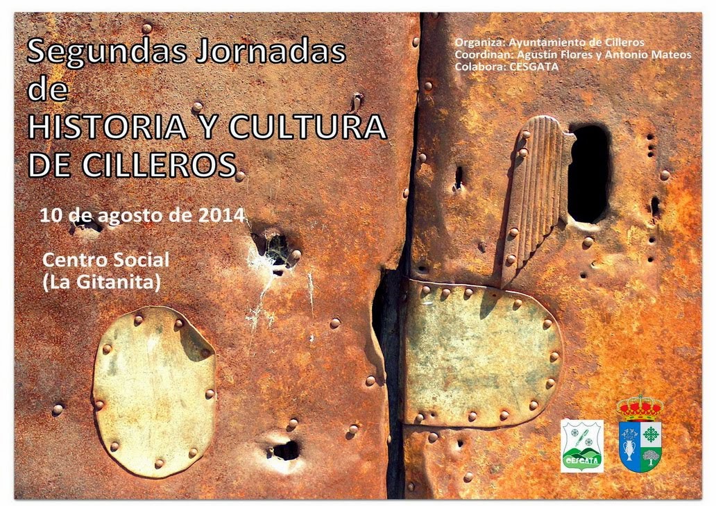 SEGUNDAS JORNADAS HISTORIA DE CILLEROS