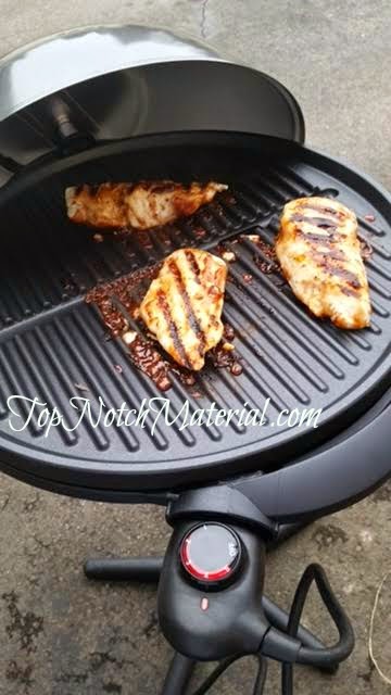 Top Notch Material: George Foreman 15 Serving Indoor/Outdoor Electric Grill