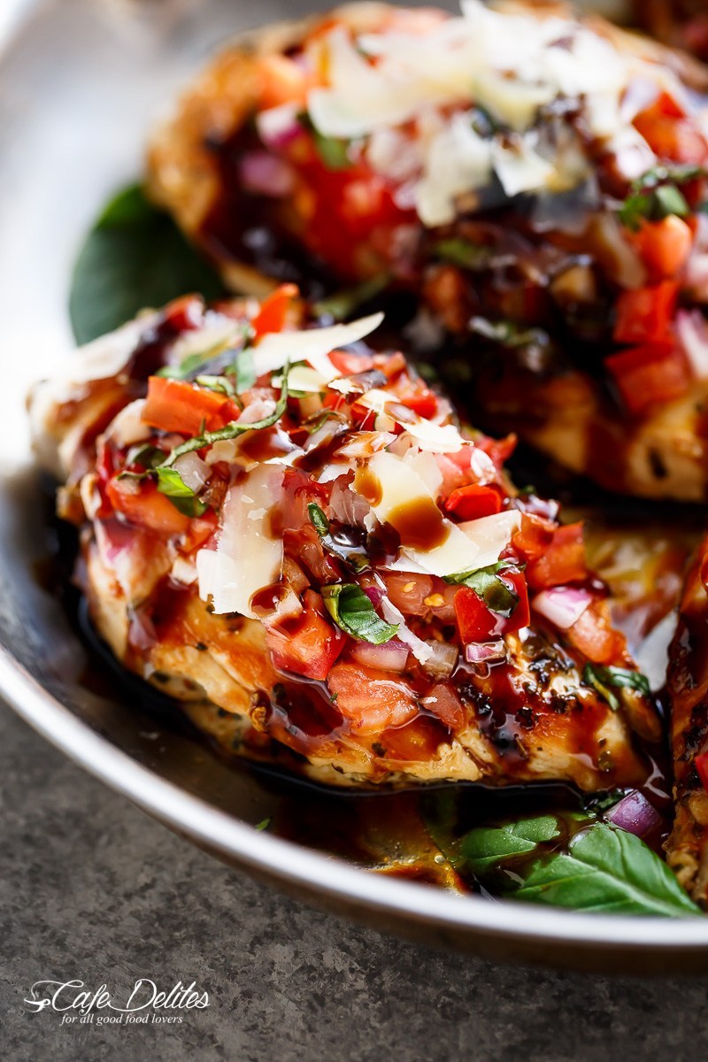 ITALIAN HERB BRUSCHETTA CHICKEN Yumm Cooking