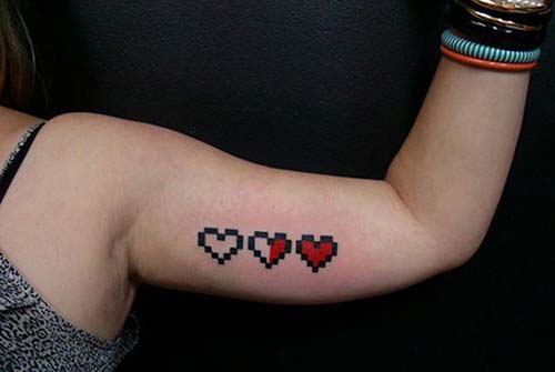üç kalp dövmesi three heart tattoo üç kalp dövmesi three heart tattoo
