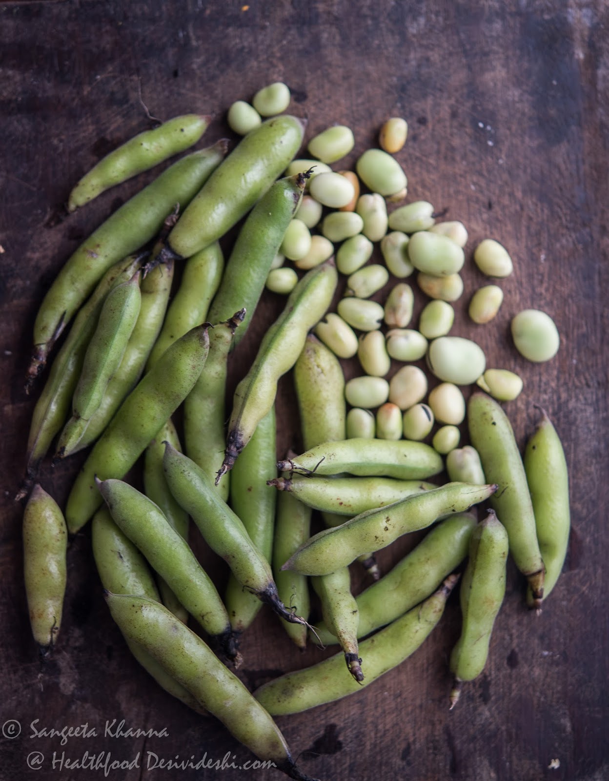 fava beans or bakla a bean rich in Ldopa recipe of bakla ki subzi
