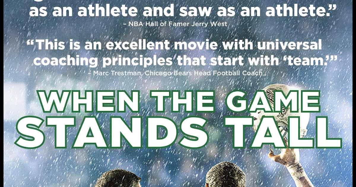 O JOGO DE UMA VIDA (When The Game Stands Tall) / 2014 por Gabriel