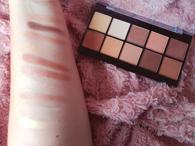 Les palettes Perfect Filter de NYX (+ Dupe Naked Heat Urban Decay) Golden hour
