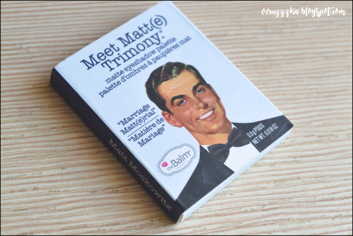 BeautyBox #17 by Parfums.ua (Январь 2018) theBalm Meet Mette Trimony Matt Moskowitz