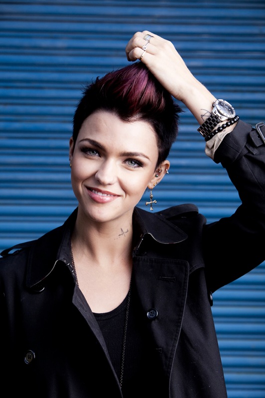 Contacts Photography: Ruby Rose portrait by Damien Pleming for Sunday ...