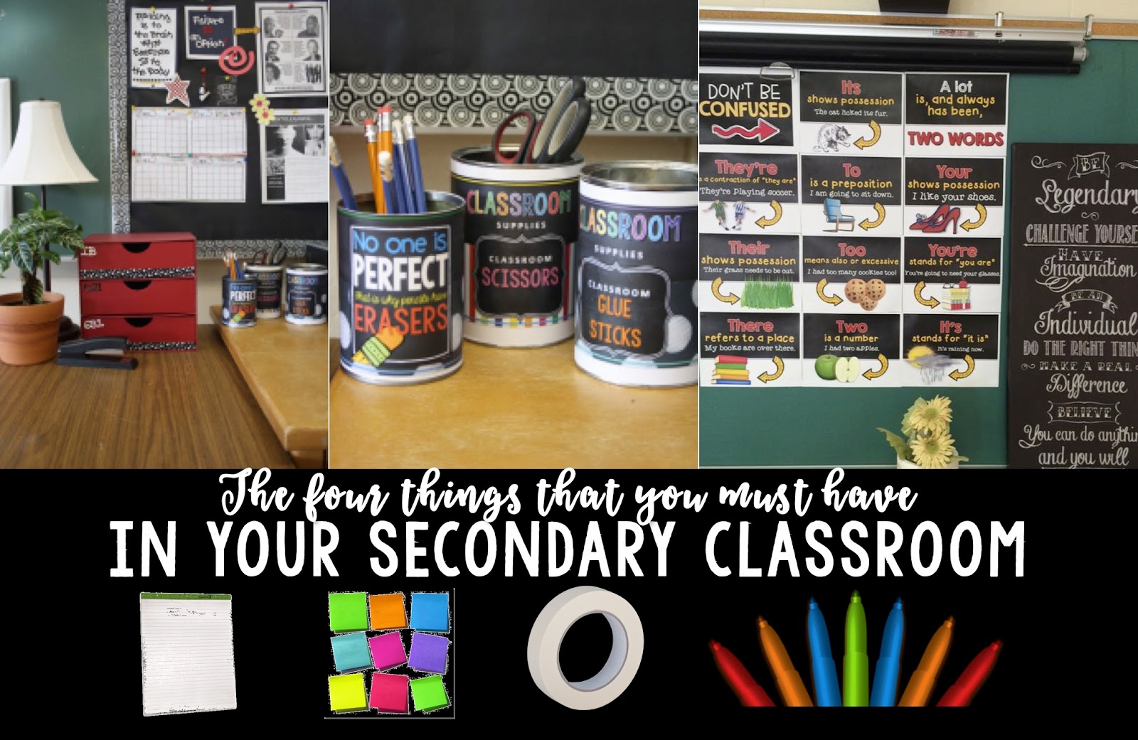 Four School Supplies You Must Have Room 213