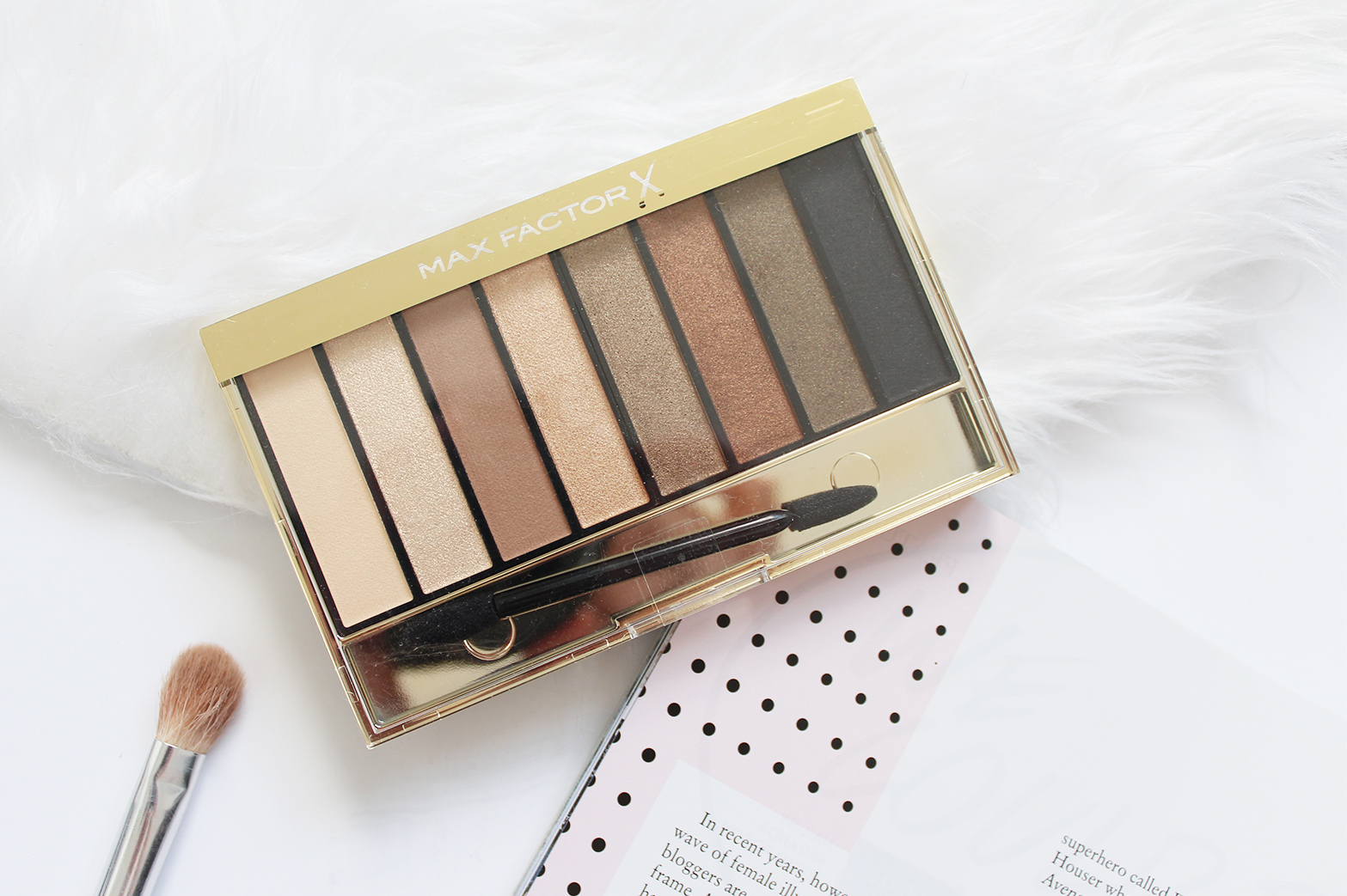 MAX FACTOR | Masterpiece Nude Palette Contouring Eye Shadows in 02 Golden Nudes - Review + Swatches - CassandraMyee