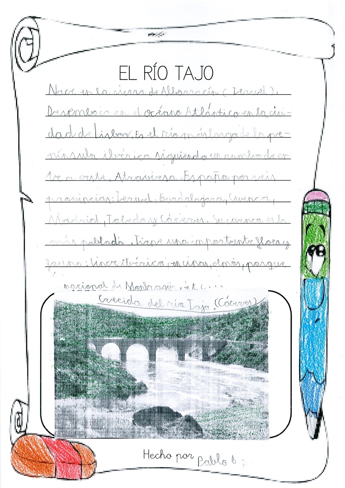 el rio tajo para ninos