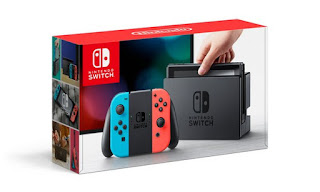 Nintendo Switch box contents
