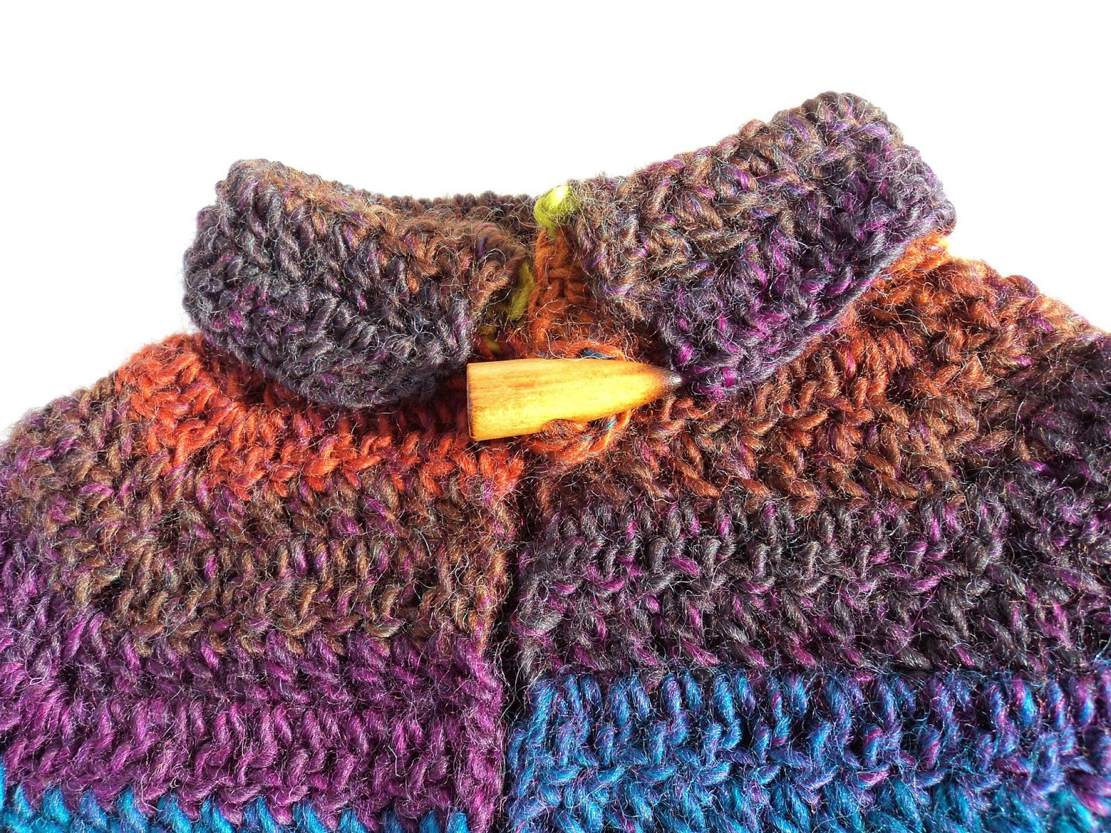 chaqueta bebe empezada por abajo