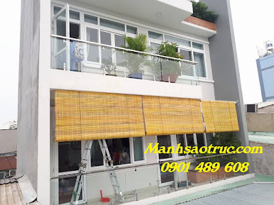 mành tre treo ban công