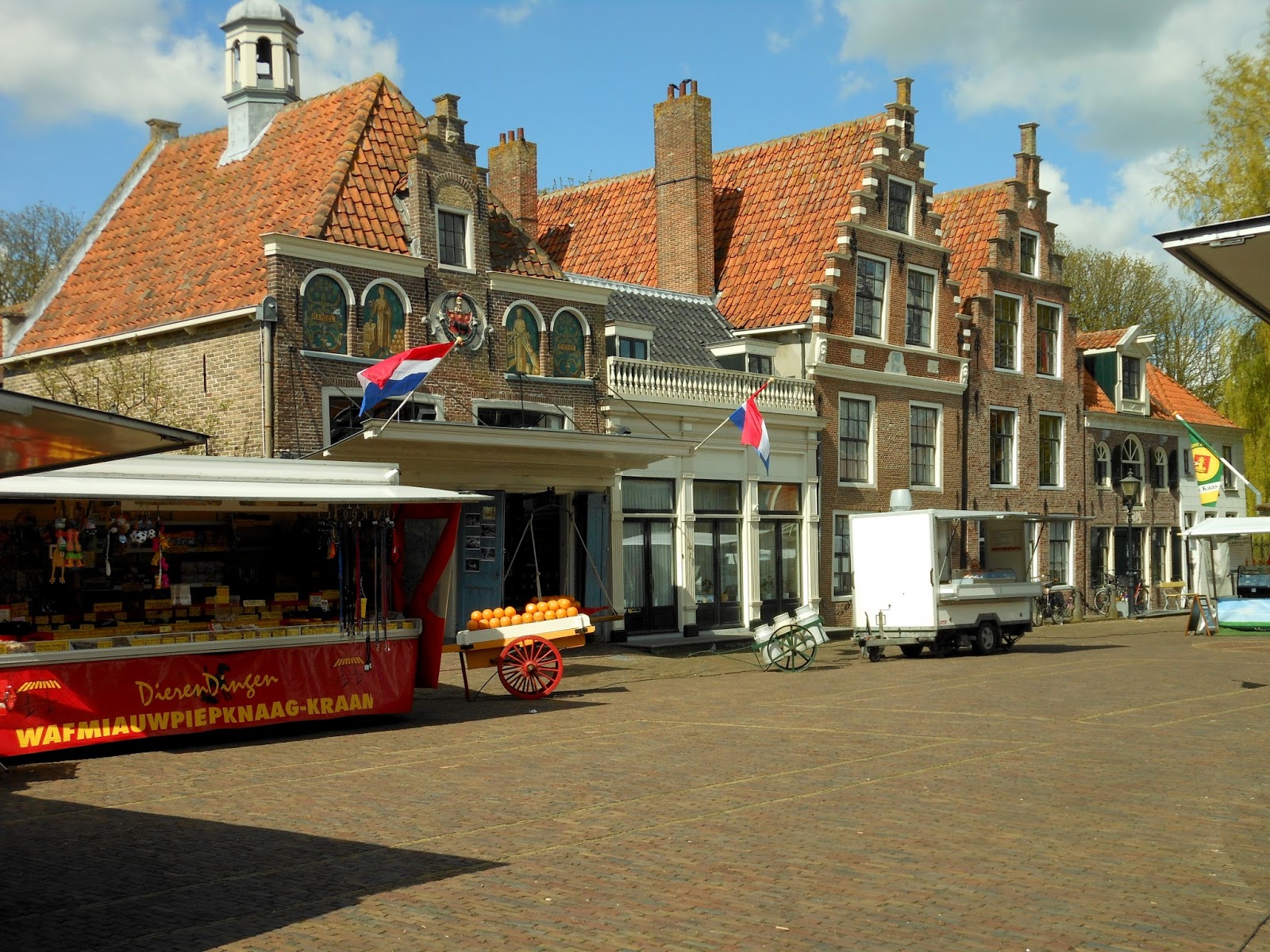 The cheese market in Edam, the Netherlands