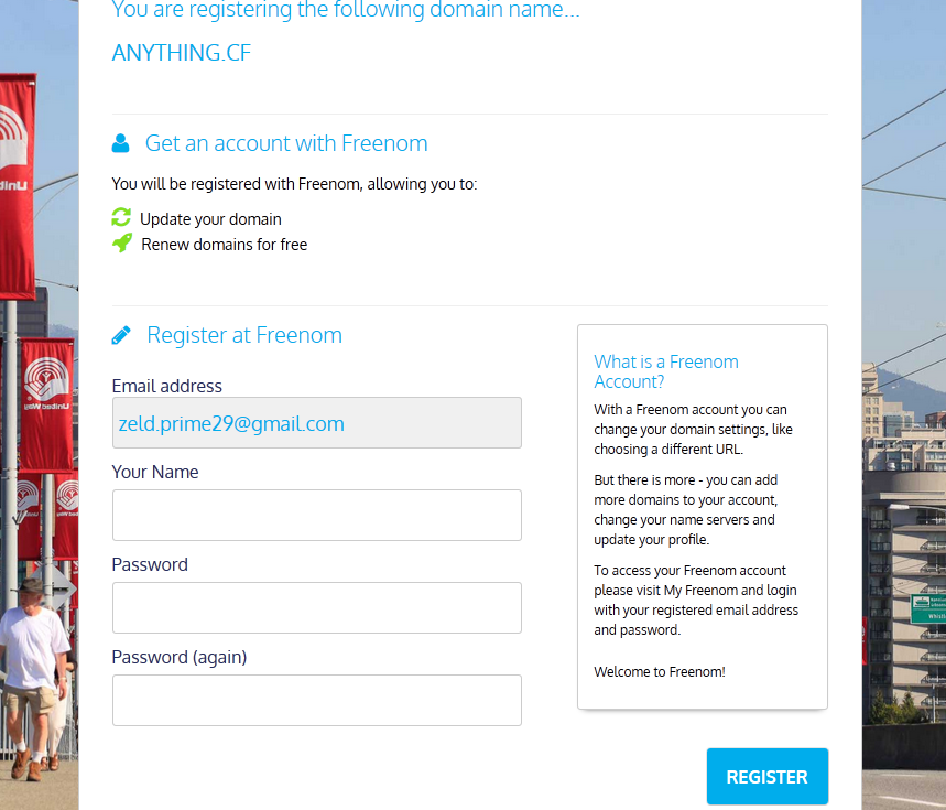 Tutorial Create free domain on Freenom (example: Themes Hive) Tutorial Create free domain on Freenom (example: Themes Hive)