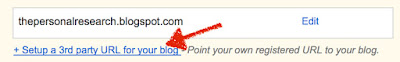 configure custom domain name in blogger Summit Blog URL to Godaddy