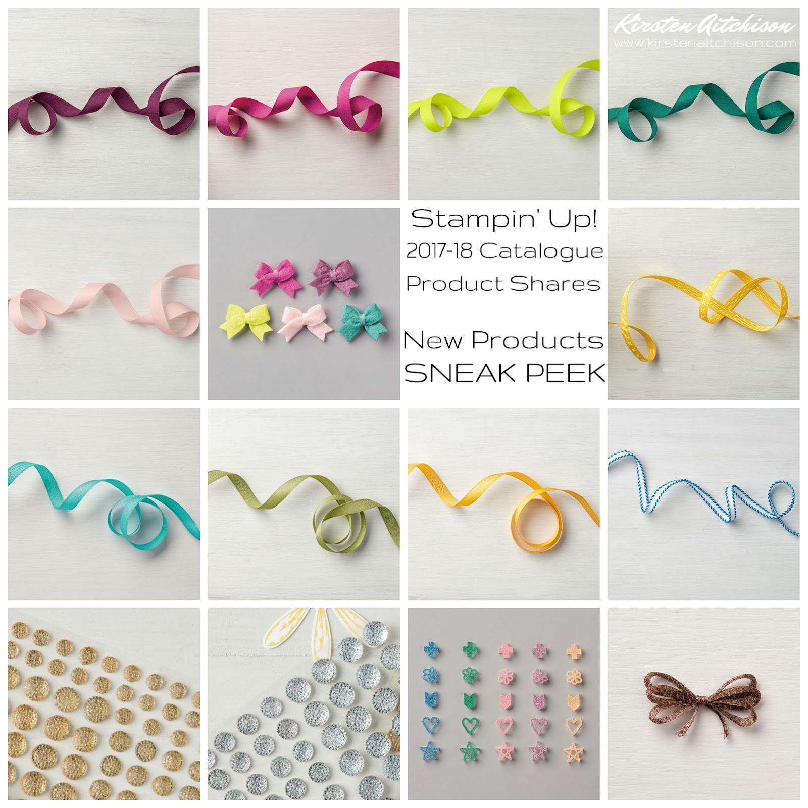 Kirsten Aitchison Handmade with Love Ribbon, Trims & Embellishment