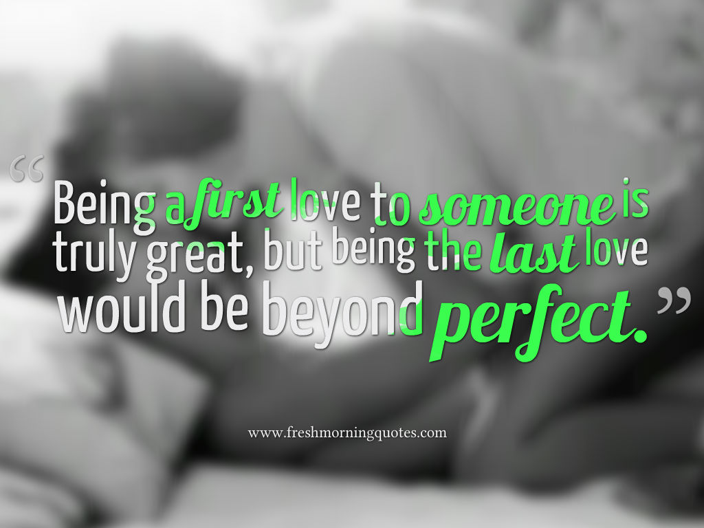 being first love-first love quotes