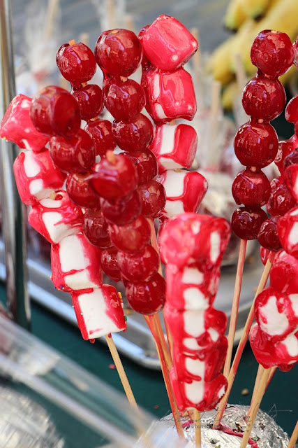Candied Red-Marshmallows / Zuckeräpfel Candied Red-Marshmallows / Zuckeräpfel