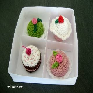 PATRON GRATIS CUPCAKE AMIGURUMI 27784 PATRON CUPCAKE AMIGURUMI 27784
