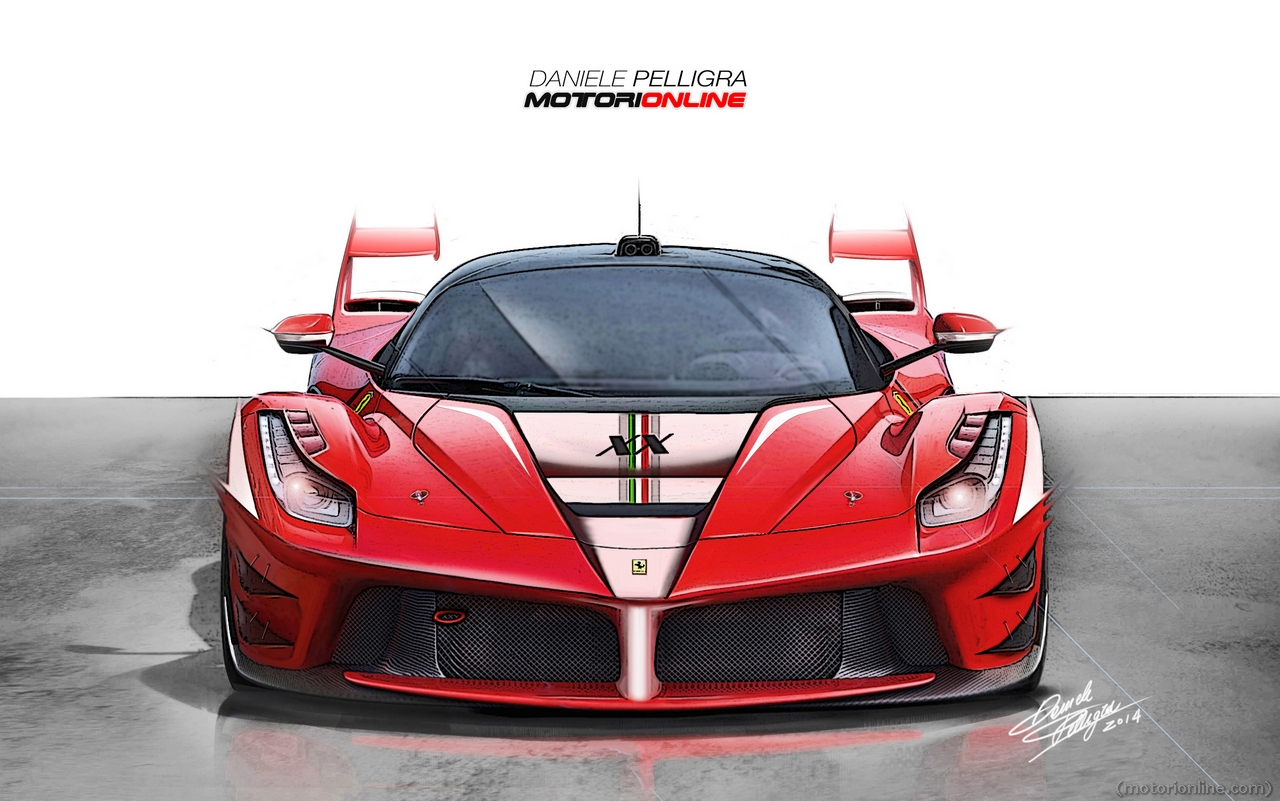 Ferrari's New LaFerrari XX Track Monster Visualized