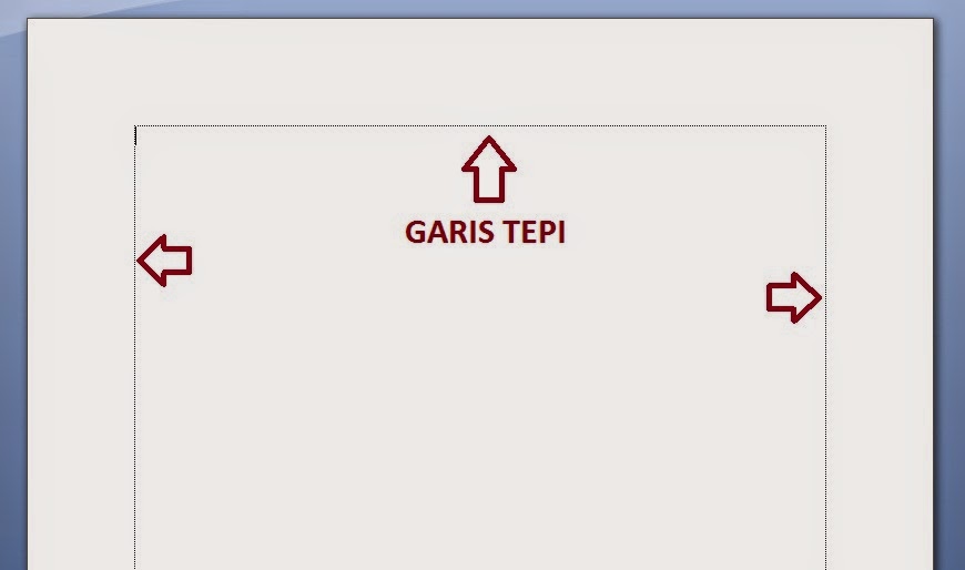 Kiara Komputer Cara Memunculkan Garis Tepi Di Ms Word