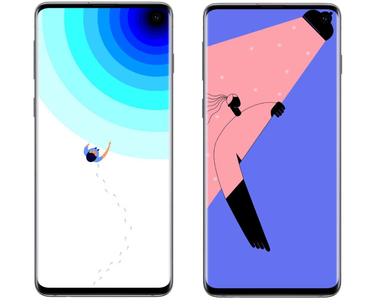 100+ Best Hole Punch Wallpapers For Samsung Galaxy S10, S10+ & S10e