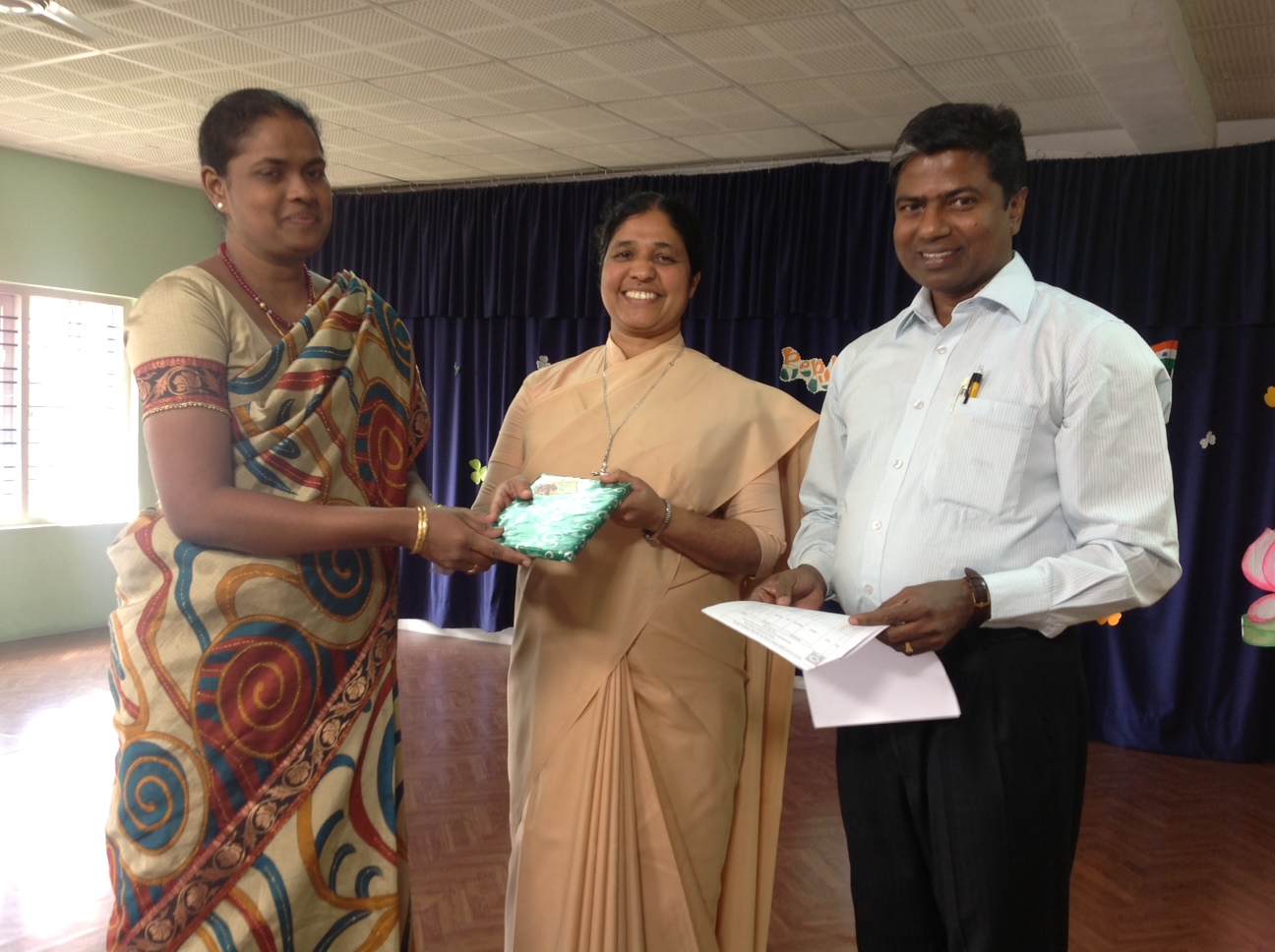 INDIAN DEVELOPMENT FOUNDATION Prize Distribution function at Carmel