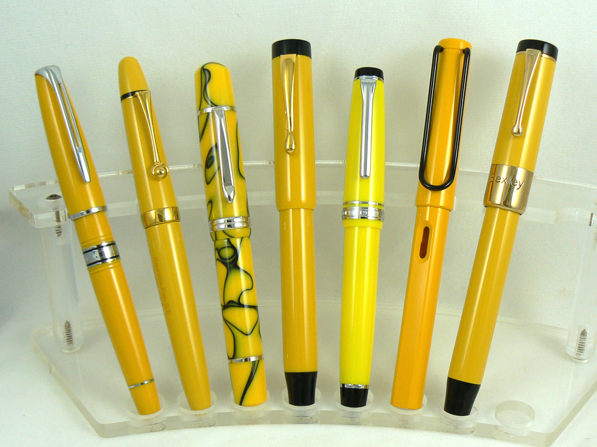 Ballpoint Pen Parker Pic Yellow Ballpoint Pen