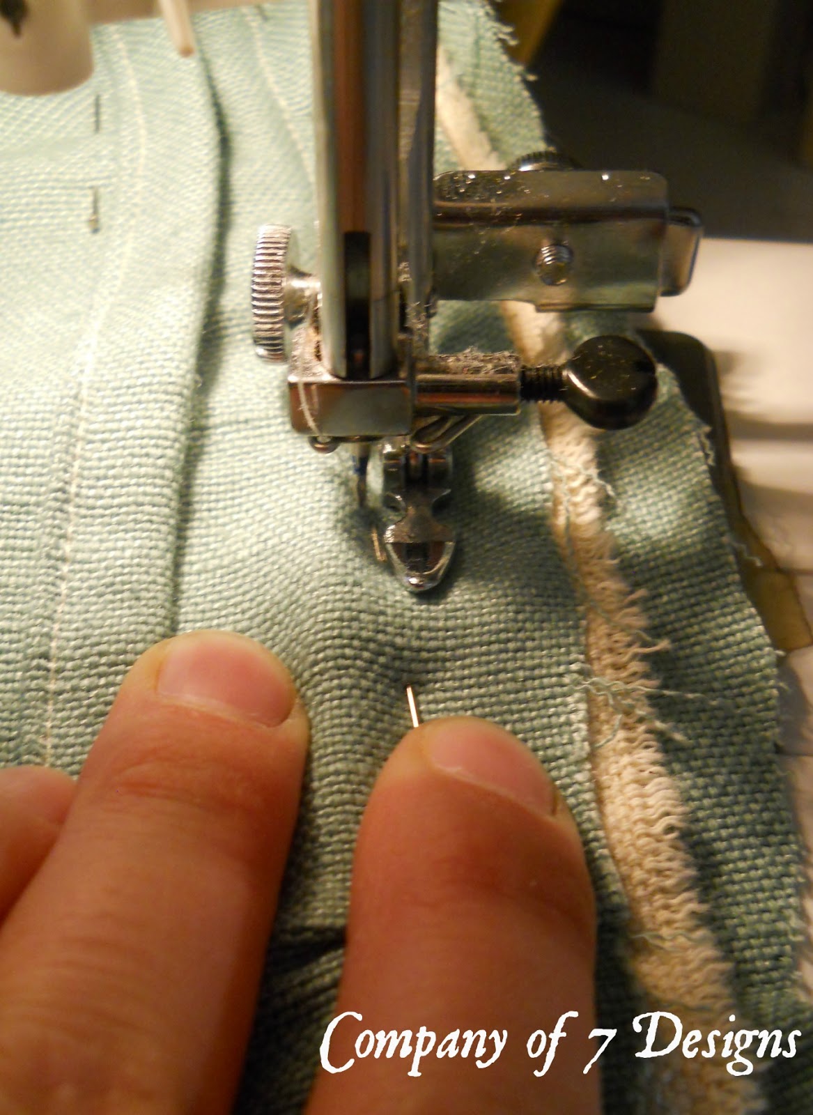 Company of 7 Designs: SLIPCOVERS: Barrel Chair Cushion and Upholstered Back