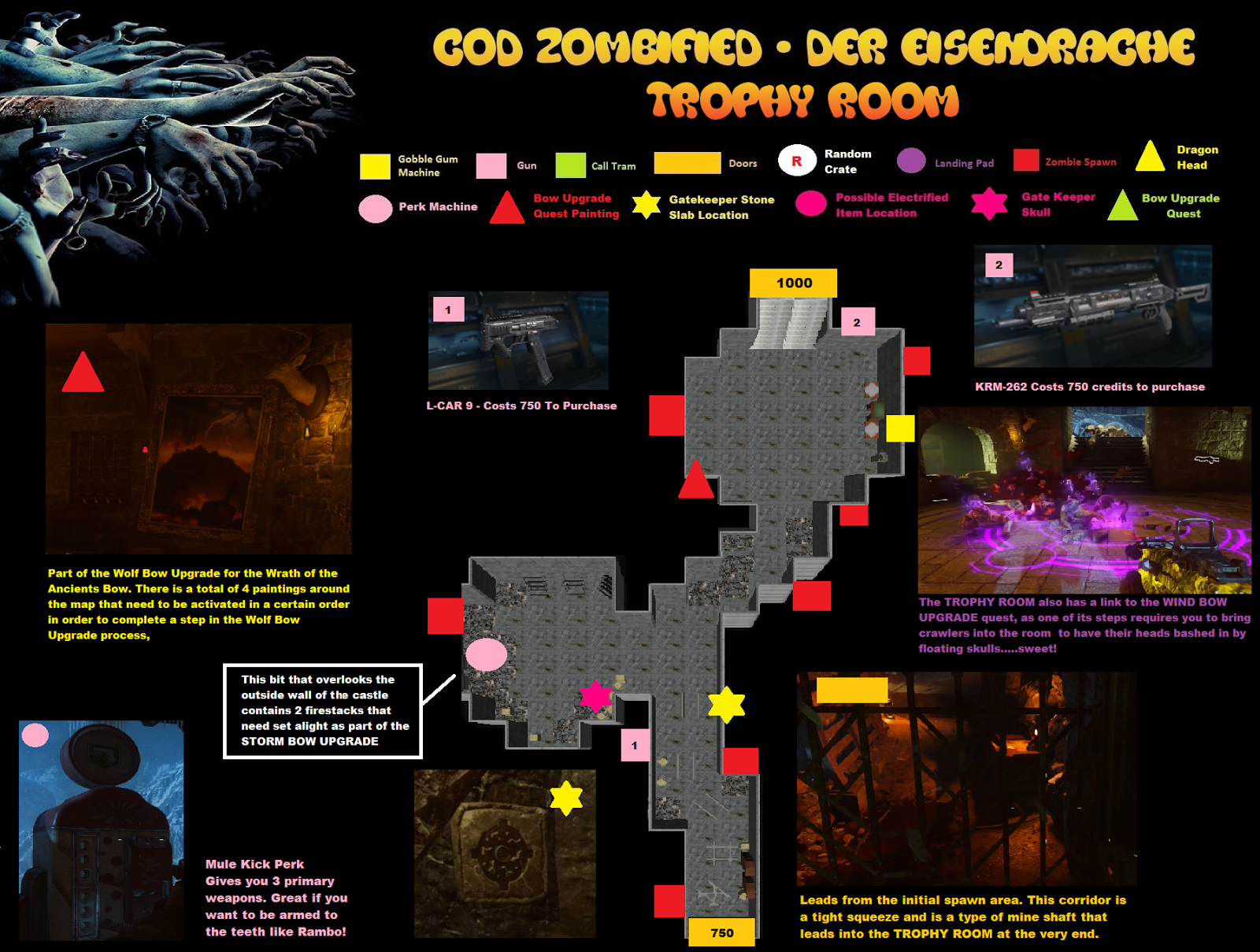 Zombified Call Of Duty Zombie Map Layouts Secrets Easter Eggs And Walkthrough Guides Trophy Room Map Layout In Der Eisendrache Zombies Call Of Duty Black Ops 3